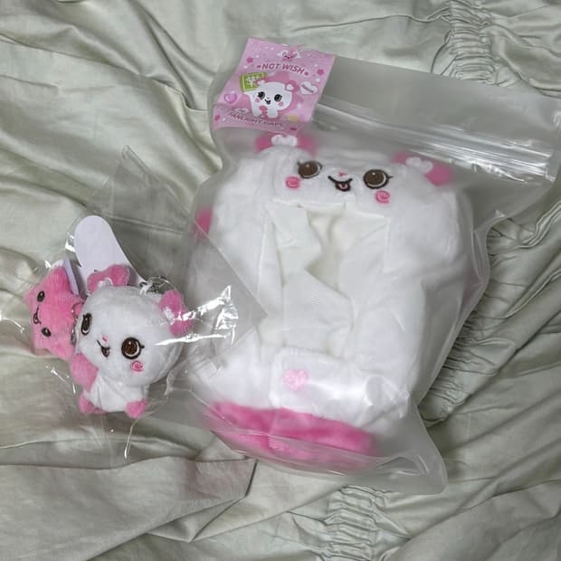 엔시티 위시 응원봉 믐뭠봄 팡이 케이프 망토 키링 일괄판매