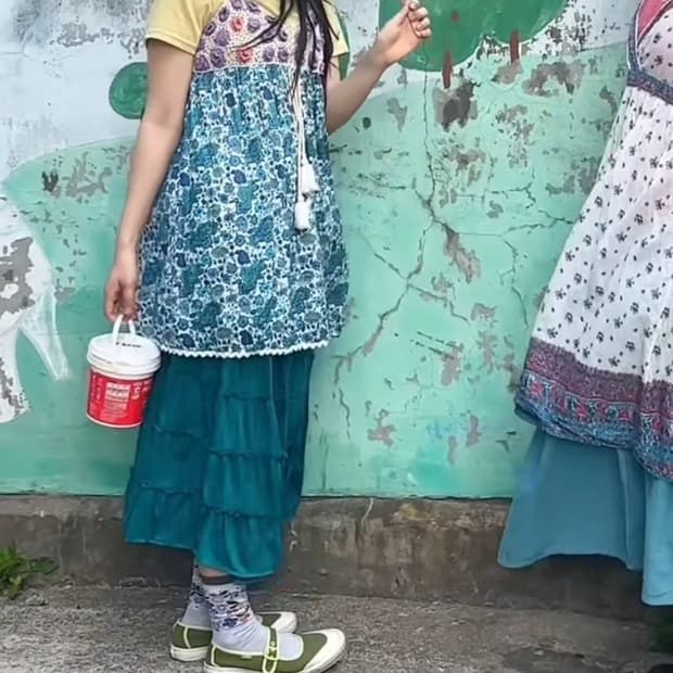 jpn 빈티지 하구미 아오이유우 모리 코디세트 3set