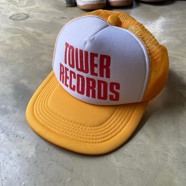 TOWER RECORDS 타워레코즈 트러커 옐로우