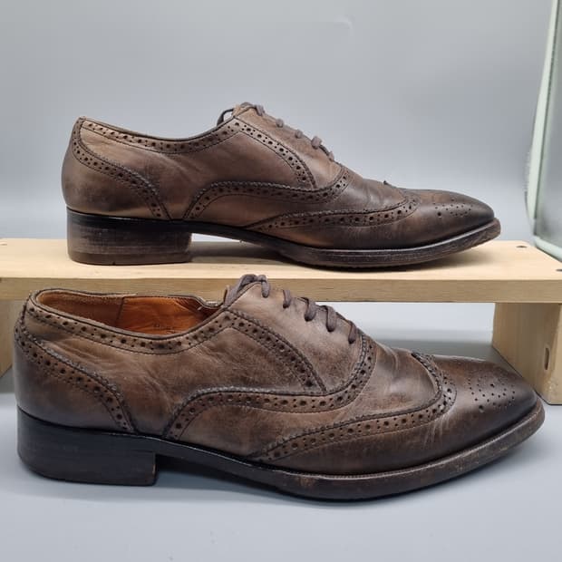 매너그램 남성윙팁구두260