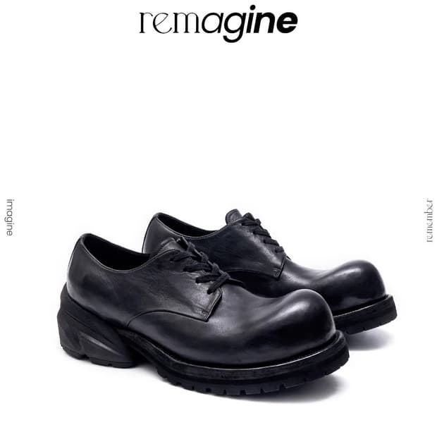 Remagine Washine Machine 말가죽 구동화 40