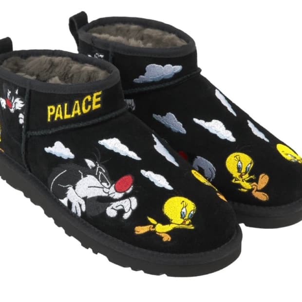 [240] UGG x Palace 툰 울트라 미니 부츠 블랙