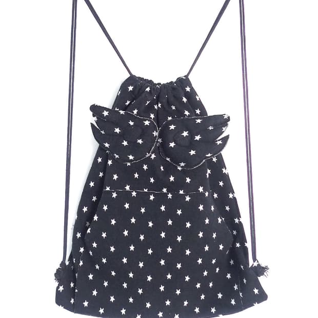  angel wing backpack (3color)