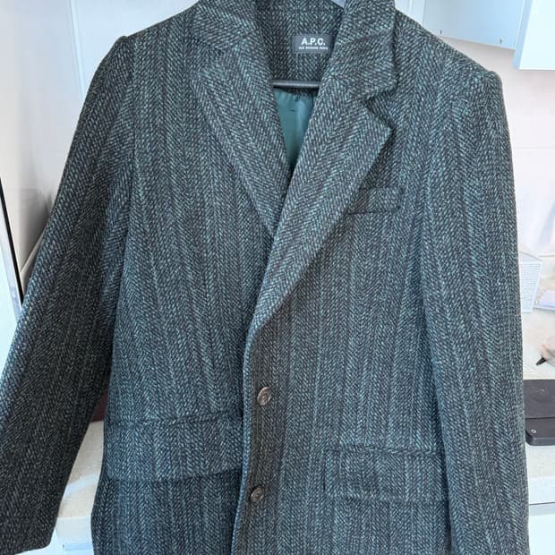 A.P.C. 아페쎄 다크그린 자켓