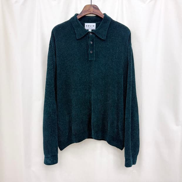 솔리드옴므 카라넥 니트