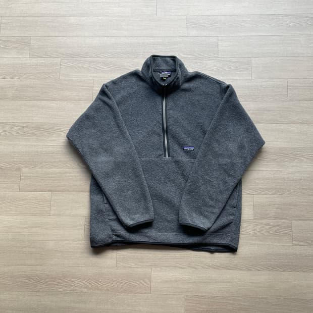 파타고니아 집업 신칠라 그레이 마수피얼 플리스 빈티지 patagonia