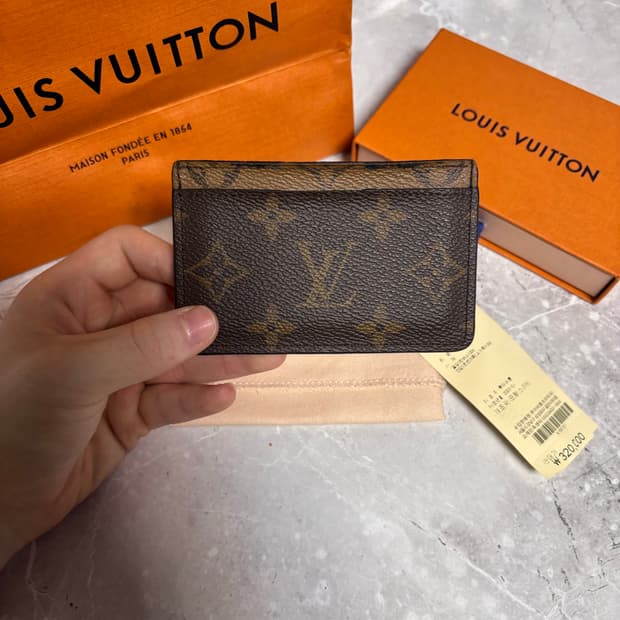 [풀구성/정품] 루이비통 모노그램 리버스 카드지갑