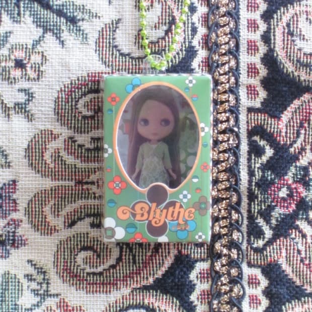 앤틱 브라이스돌 + 스카프 토트백 세트