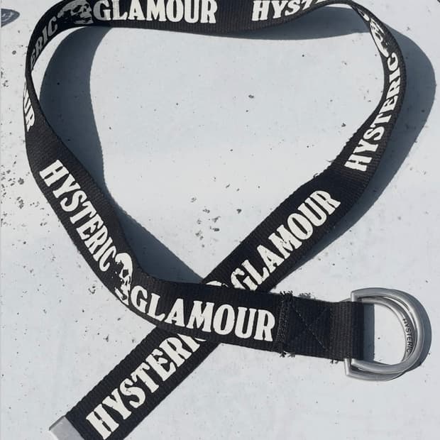 Hysteric glamour 히스테릭글래머 로고 벨트