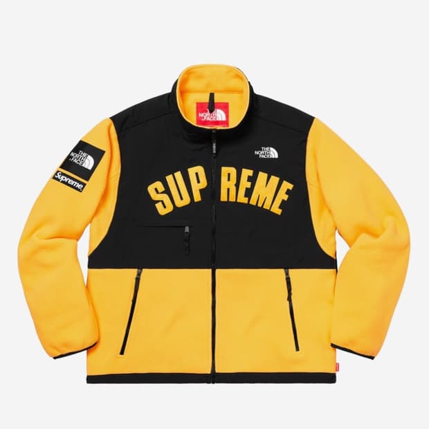 슈프림 19SS x 노스페이스 아크로고 디날리 플리스 자켓