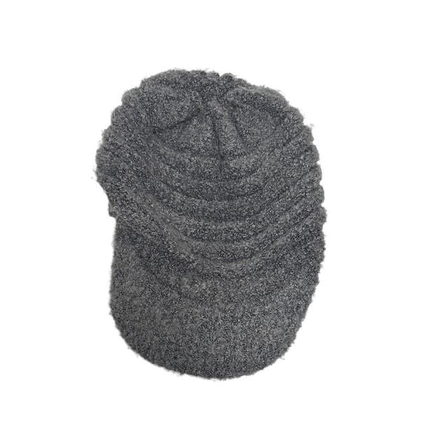 코모 백 셔링 니트 캡