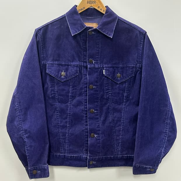 빈티지 리바이스 코듀로이 트러커 자켓