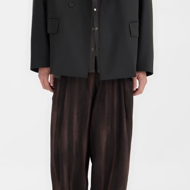 [M] 유스 Structured Wide Pants