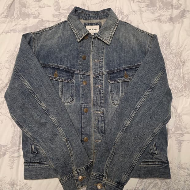 아트이프액츠 데님자켓 Used Light Blue