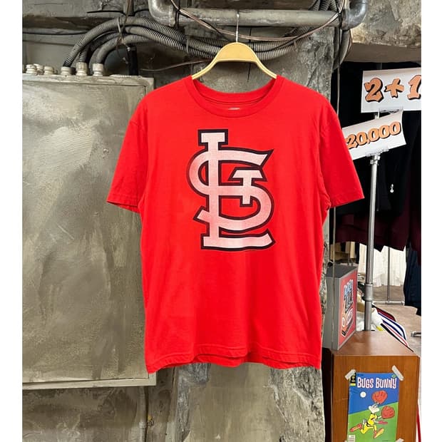 엠엘비 반팔티 레드 M #csz3660