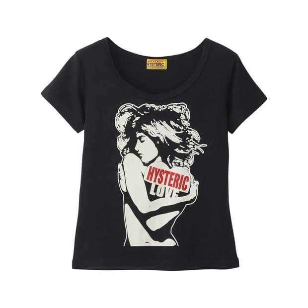 히스테릭 글래머 러브치비 반팔 티셔츠