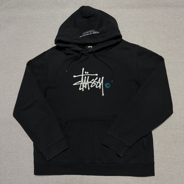 스투시 인터내셔널 베이직 스웻 후드티