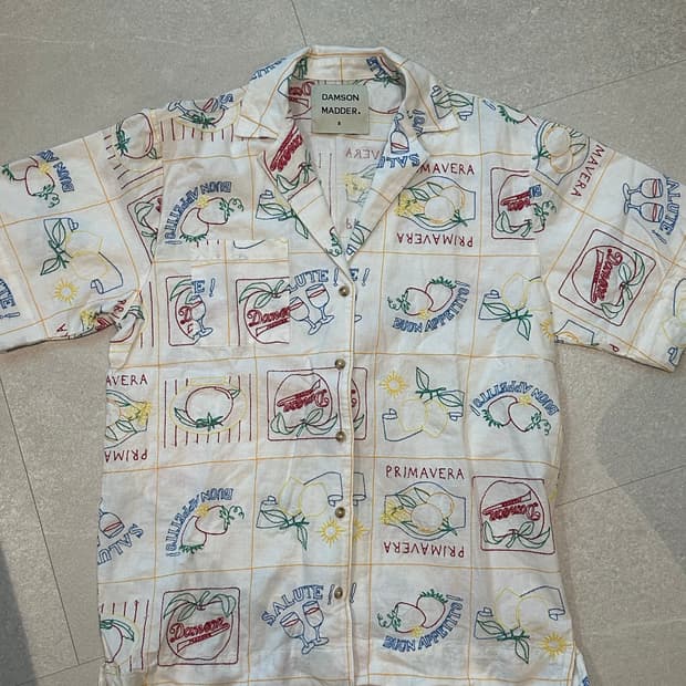 DAMSON MADDER 담손매더 bon apettito shirts
