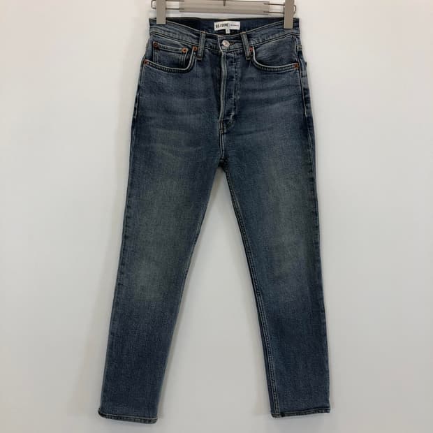 RE/DONE 리던 오리지널 화이트패치 데님진 25 인치