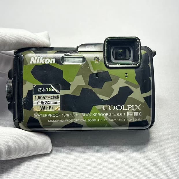 니콘 쿨픽스 aw120（aw100） 카모 디카가