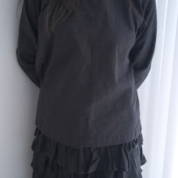 Jacquard China Jacket & Top