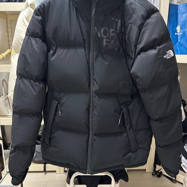 노스페이스 눕시 패딩 블랙 95(M)