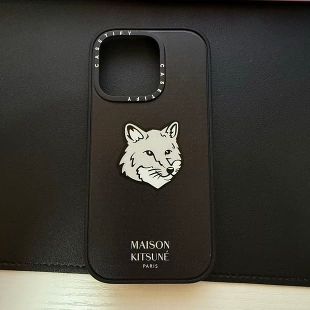 케이스티파이 메종키츠네 아이폰16프로 케이스