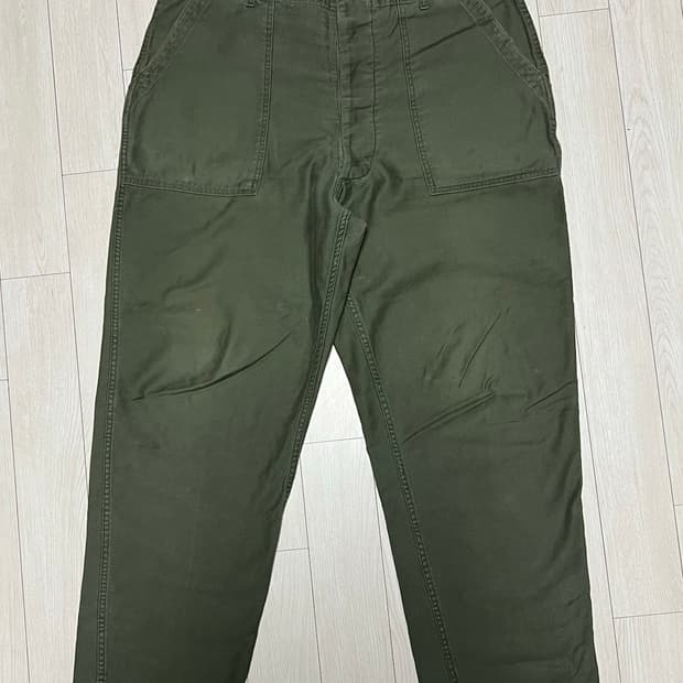 60s미군 오리지널 퍼티그팬츠 36사이즈추정