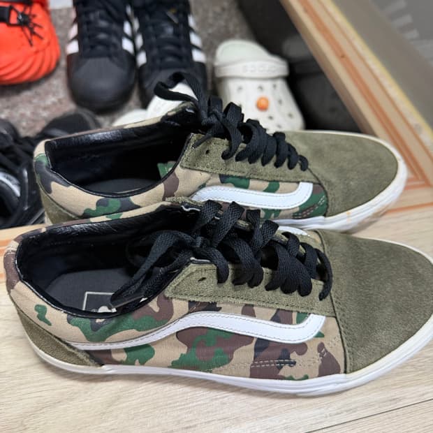 반스 올드스쿨 카모