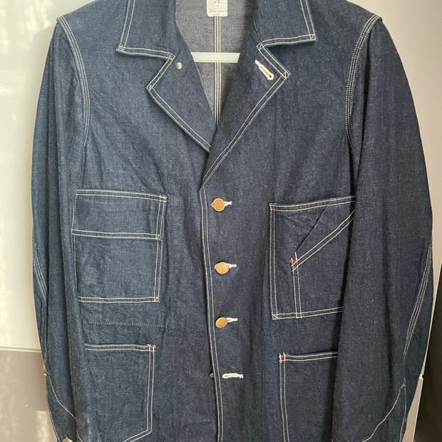 아나토미카 데님 커버올 40