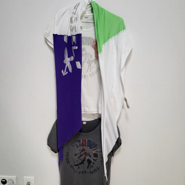 일본구매(정품)Diesel 면+모달100%스카프 목도리 숄