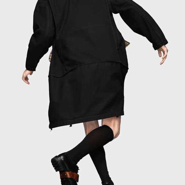 마르지엘라 헤비코튼 4way 자켓(코트)