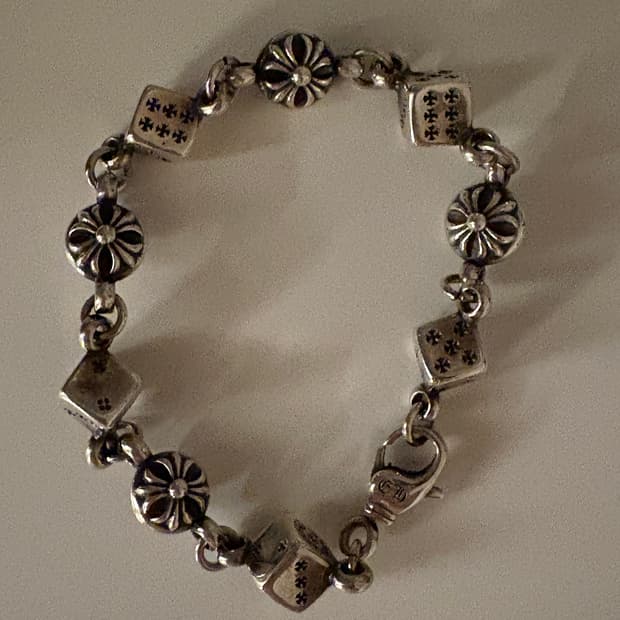 크롬하츠 다이스 앤 볼 브레이슬릿(팔찌)