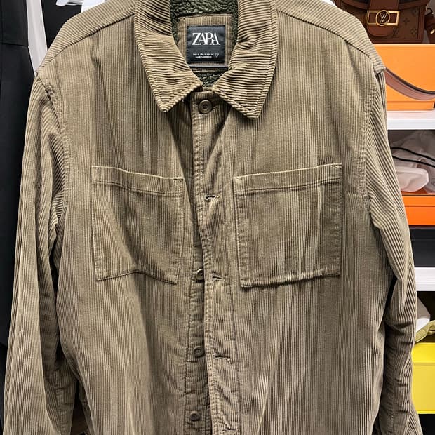 ZARA 자라 코듀로이 아우터
