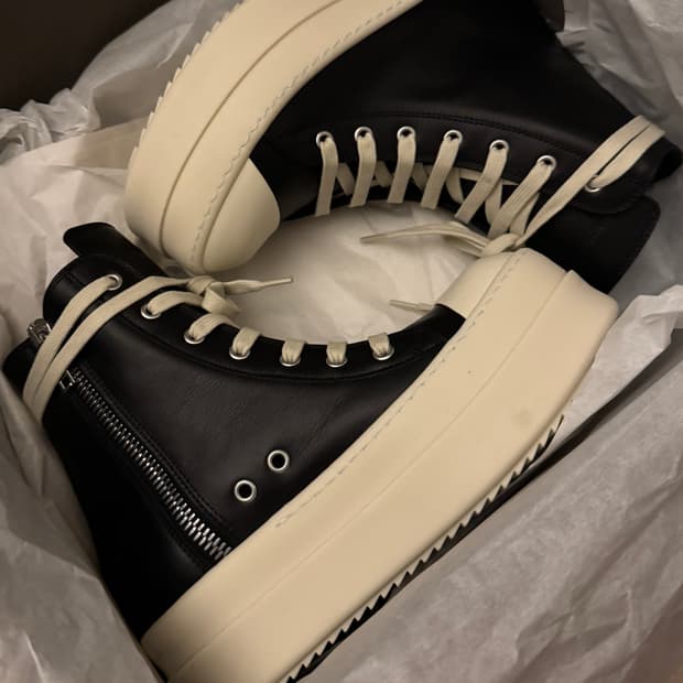 Rick Owens 릭오웬스 메가범퍼 스니커즈 36