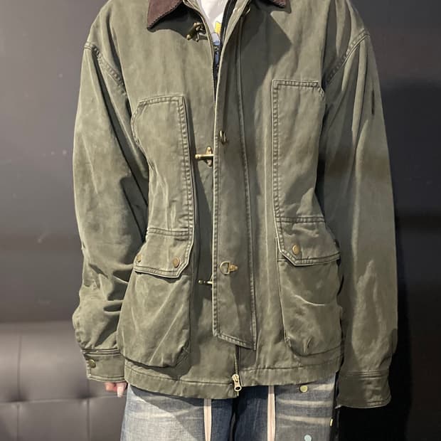 펜필드 카키 워크 자켓