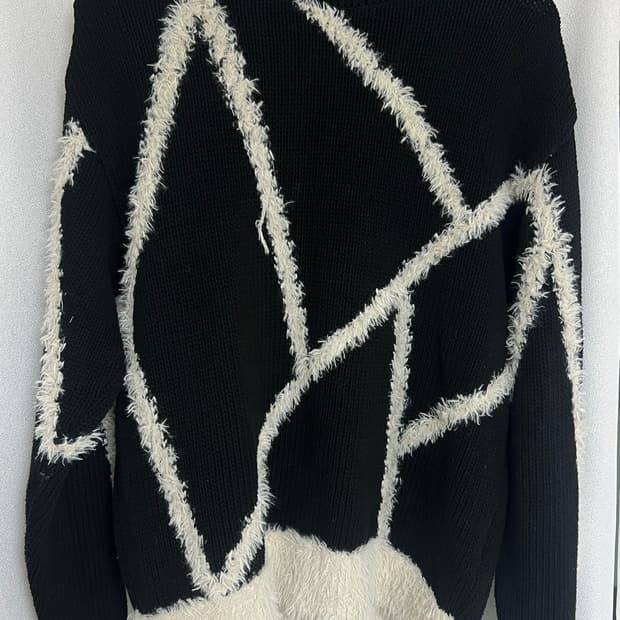 앤더슨벨 23ss 인타르시아 스웨터 s