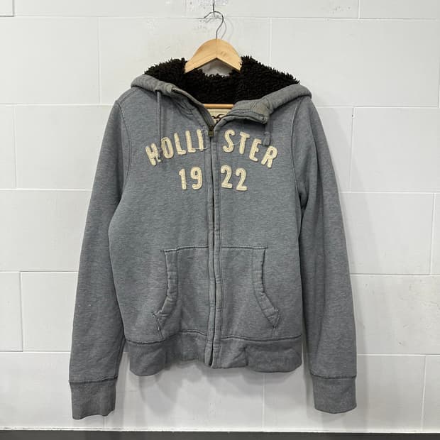 홀리스터 보아 후드집업