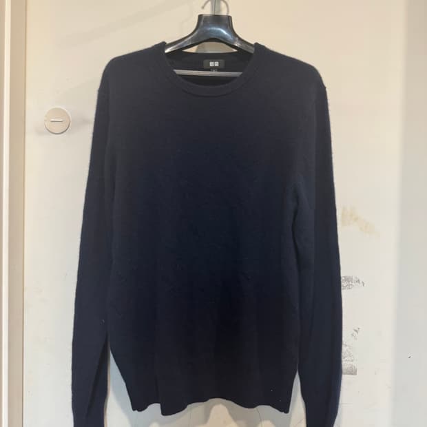 유니클로 캐시미어 니트 