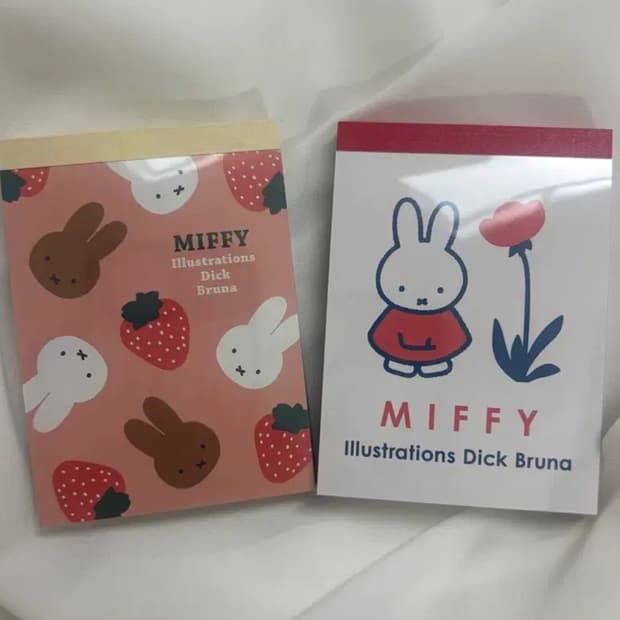 일본제 미피 스토어 메모지