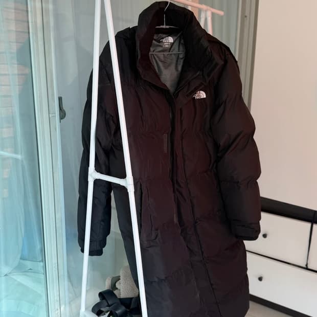 노스페이스 롱패딩