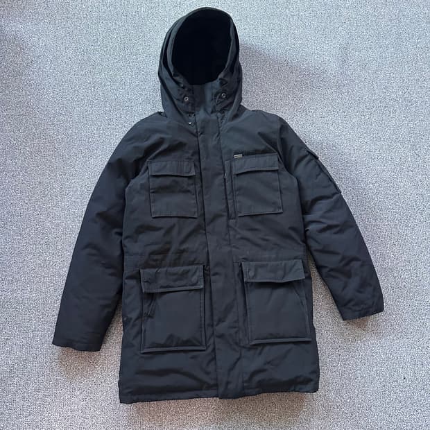 칼하트 블랙 후드 패딩