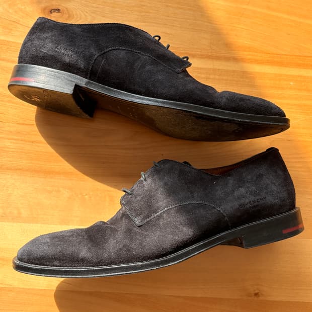 Givenchy Suede Derby Shoes 42 / 270