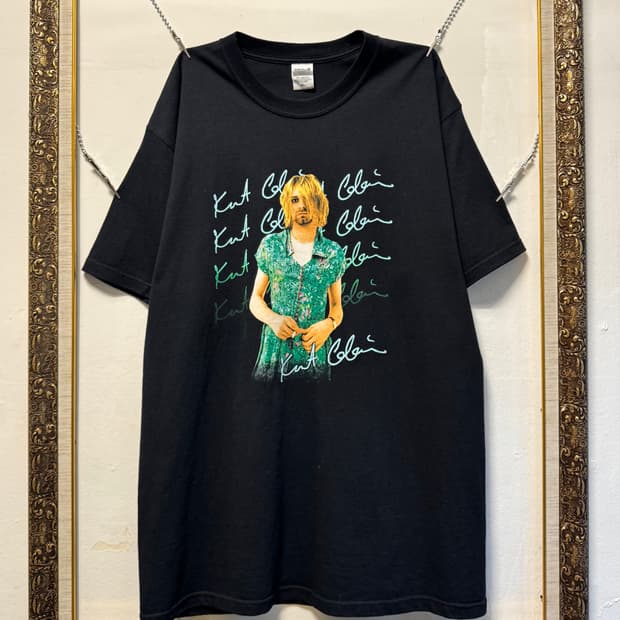 빈티지 90s NIRVANA KURT COBAIN 티셔츠