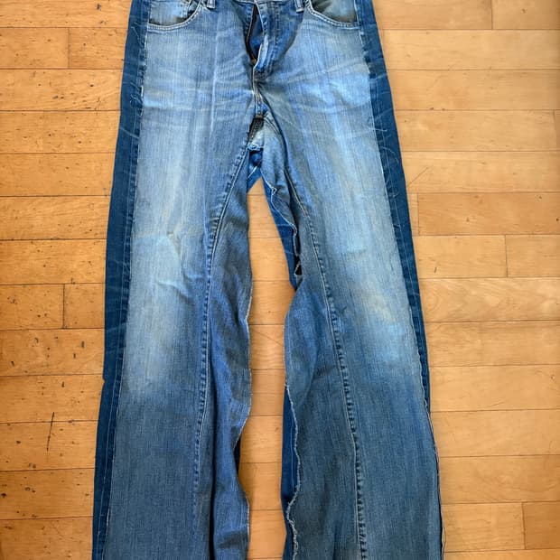 [L/XL]프로토타입스 newjeans 데님팬츠