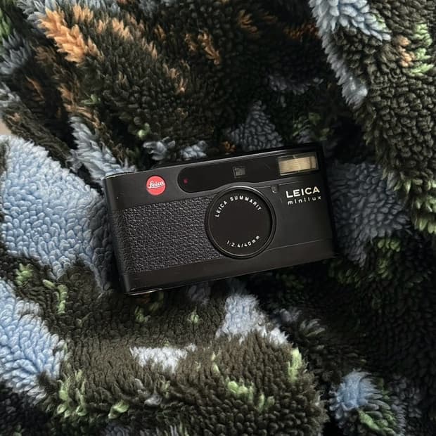 라이카 미니룩스 블랙 🖤