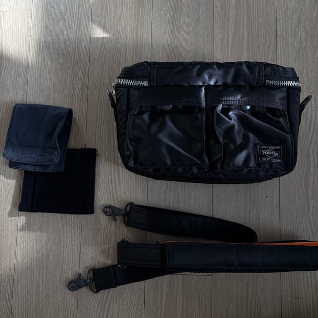 요시다포터 porter 카메라백 탱커 블랙