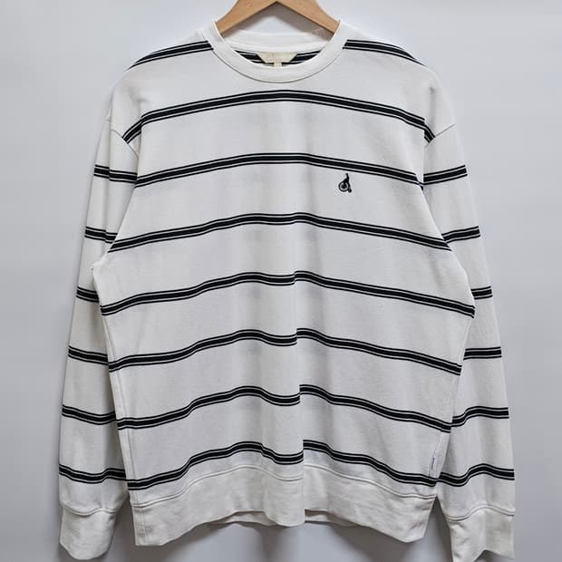 빈폴 스트라이프 맨투맨 M