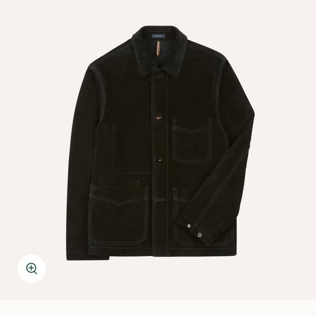 드레익스 아론 르바인 스웨이드 초어자켓 팔아요