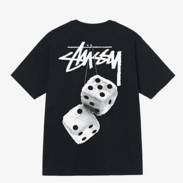 스투시 퍼지 다이스 반팔티